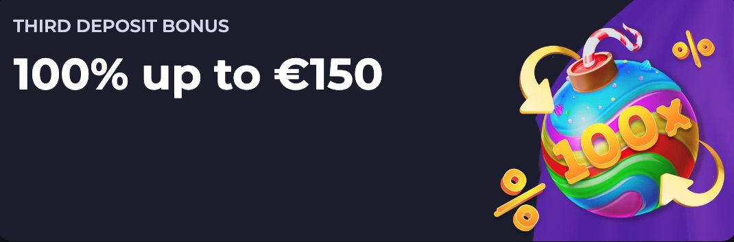 BDMbet Derde Stortingsbonus